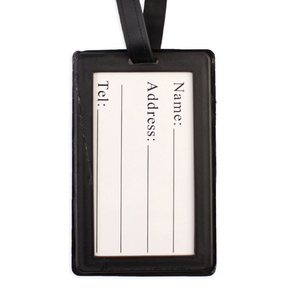 SET of 2 pink luggage tags. Cute & Sassy! - Picture 5 of 7